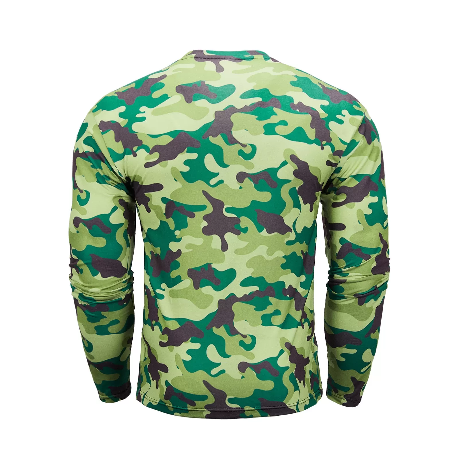 CAMO PRINTED QUICK-DRY LONG SLEEVE T-SHIRT