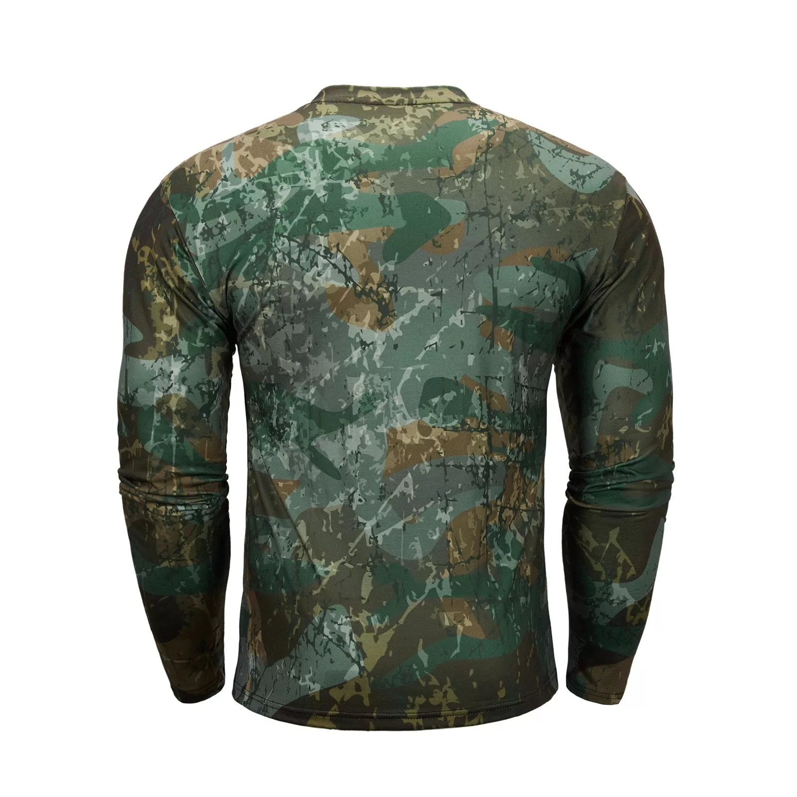 CAMO PRINTED QUICK-DRY LONG SLEEVE T-SHIRT