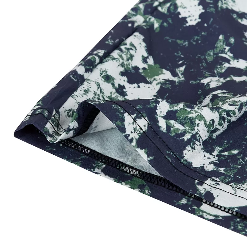 CAMO SKULL TIE-DYED 5'' INSEAM INSEAM TRAINING SHORTS