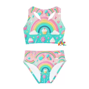 Candy Dreams Girls Two Piece Swimsuit