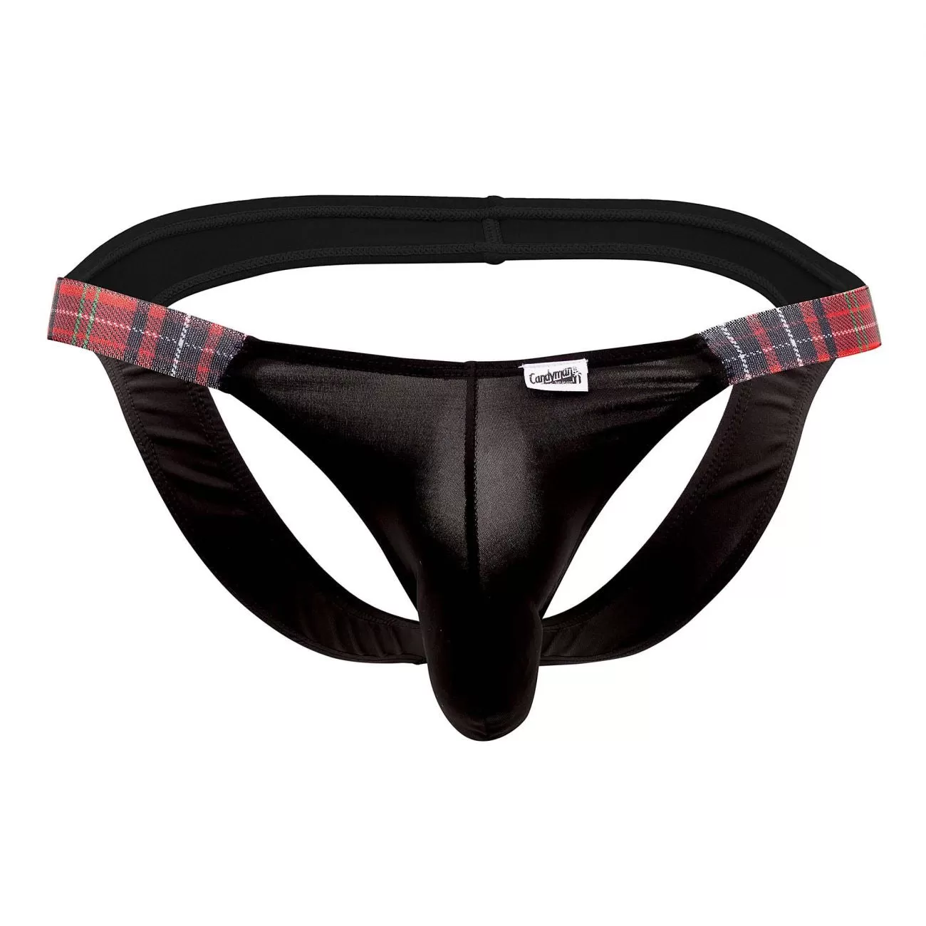 CandyMan 99536X Bikini Jockstrap Color Black Print