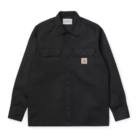 Carhartt L/S Master Shirt Black