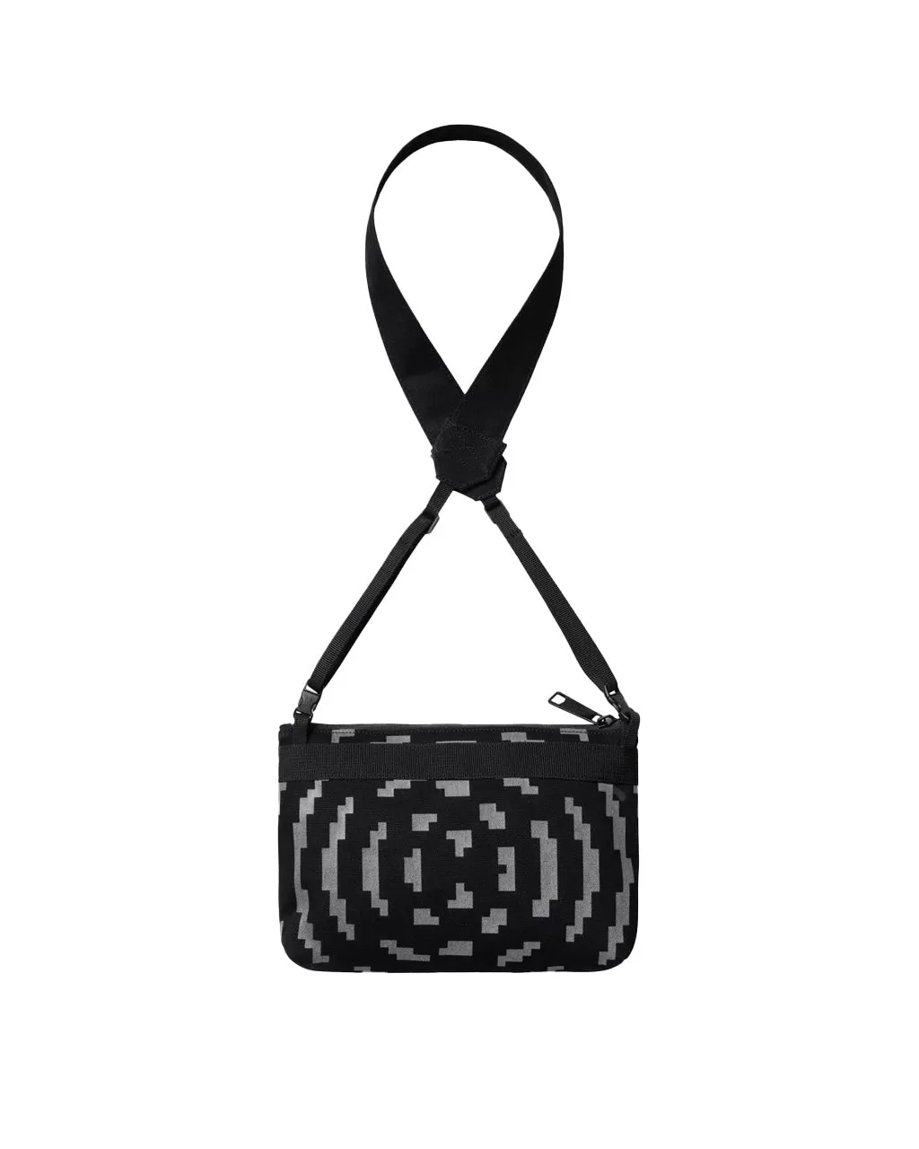 Carhartt WIP x Tresor Way of the Light Strap Bag Black/Dark Green Reflective