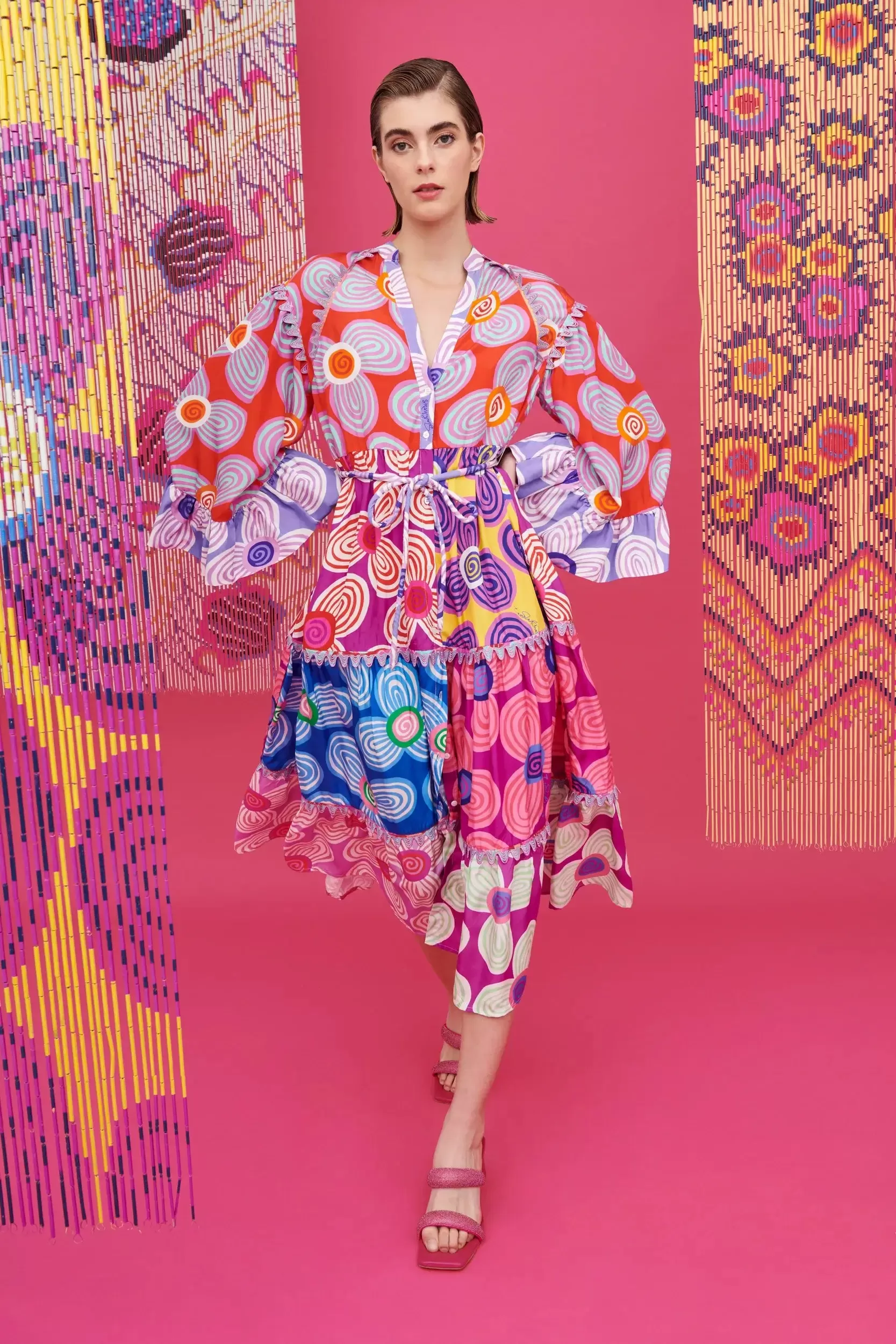 CELIA B & ZANDRA RHODES | Maryann dress