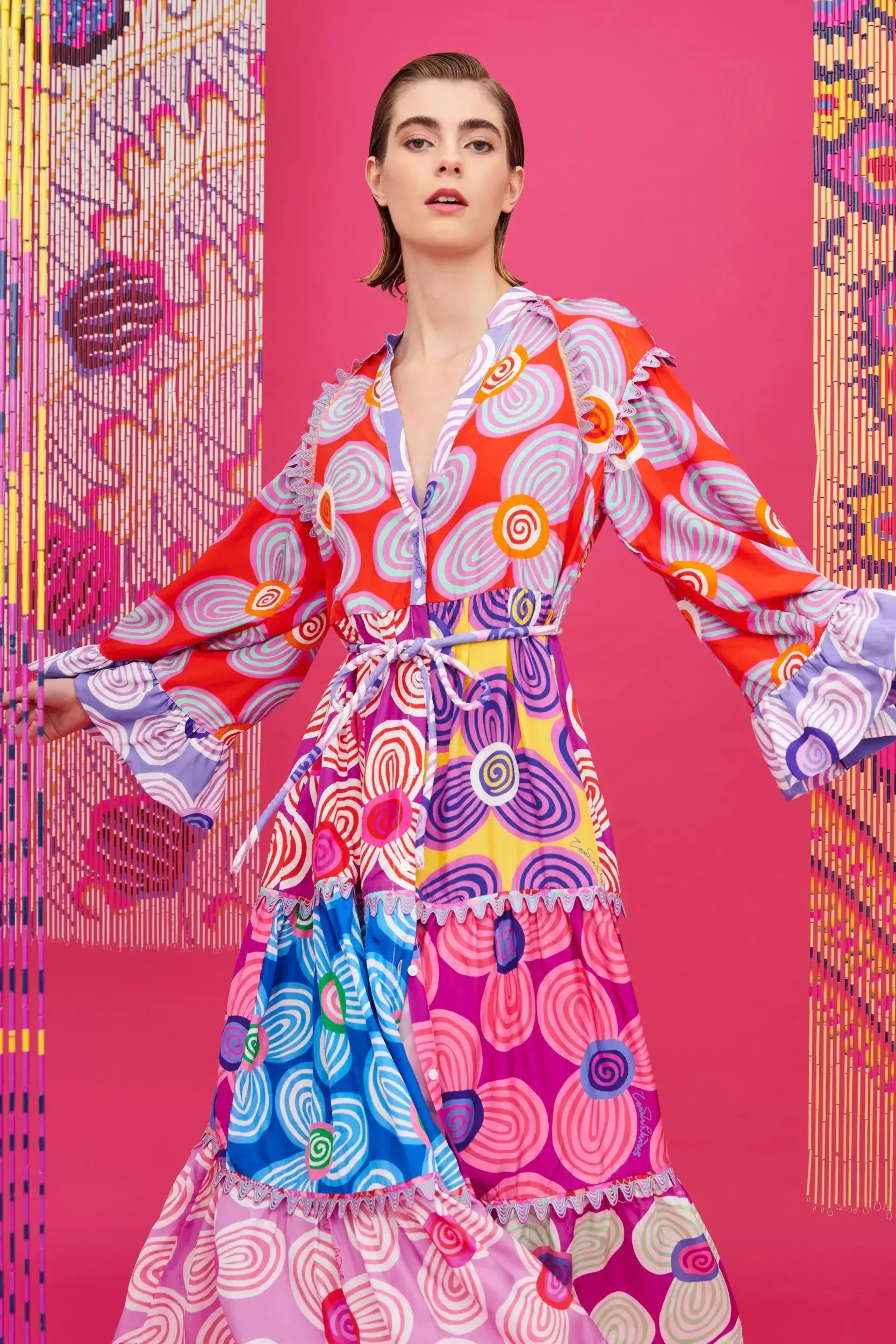 CELIA B & ZANDRA RHODES | Maryann dress