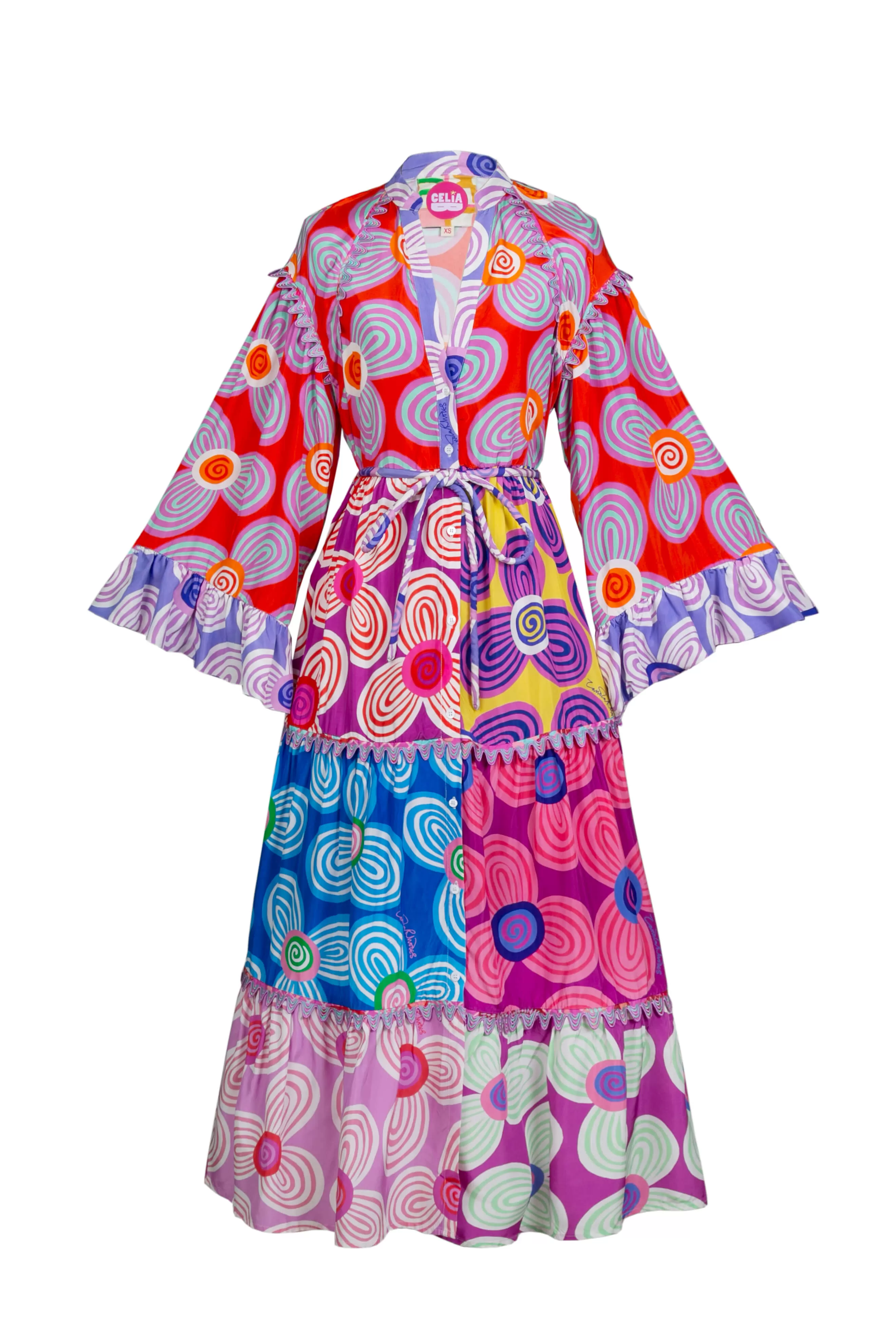 CELIA B & ZANDRA RHODES | Maryann dress