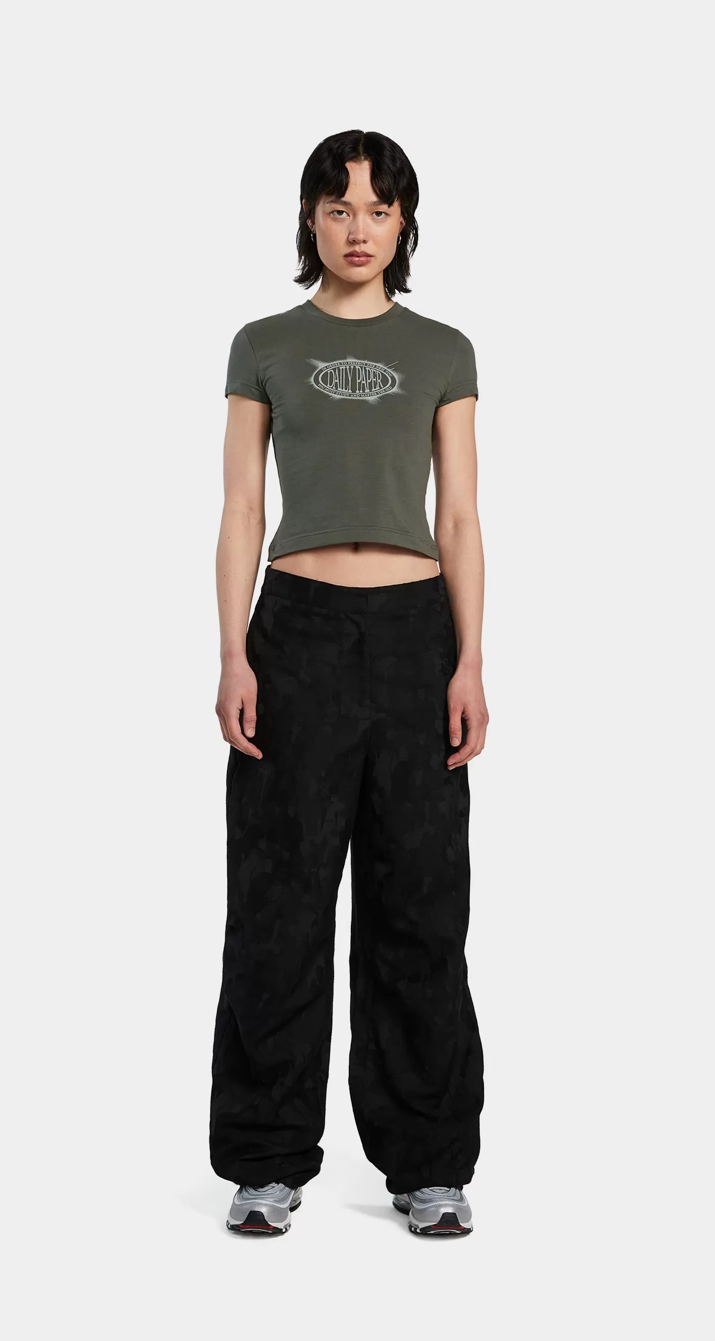 Chimera Green Glow Cropped T-Shirt