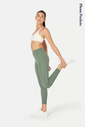 Claude 7/8 Legging - Sage