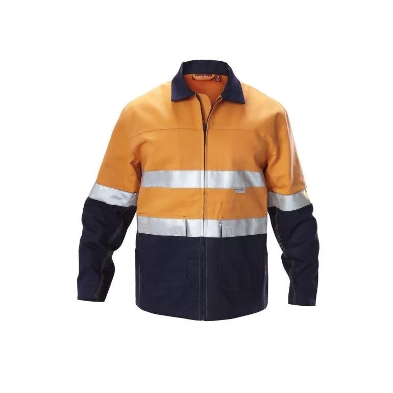 Core Hi Vis 2Tone Drill Taped Jacket