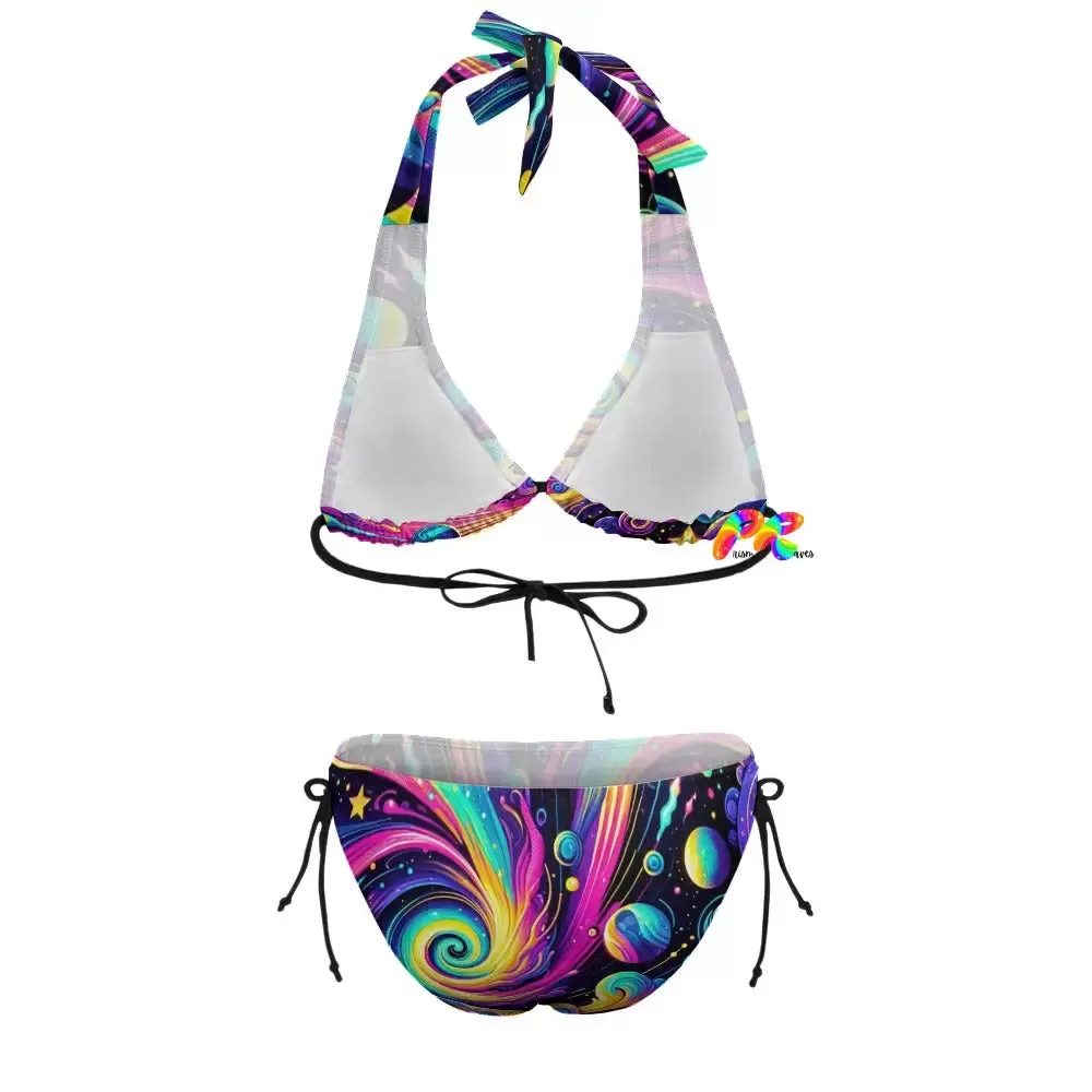 Cosmic Dance Plus Size Rave Bikini