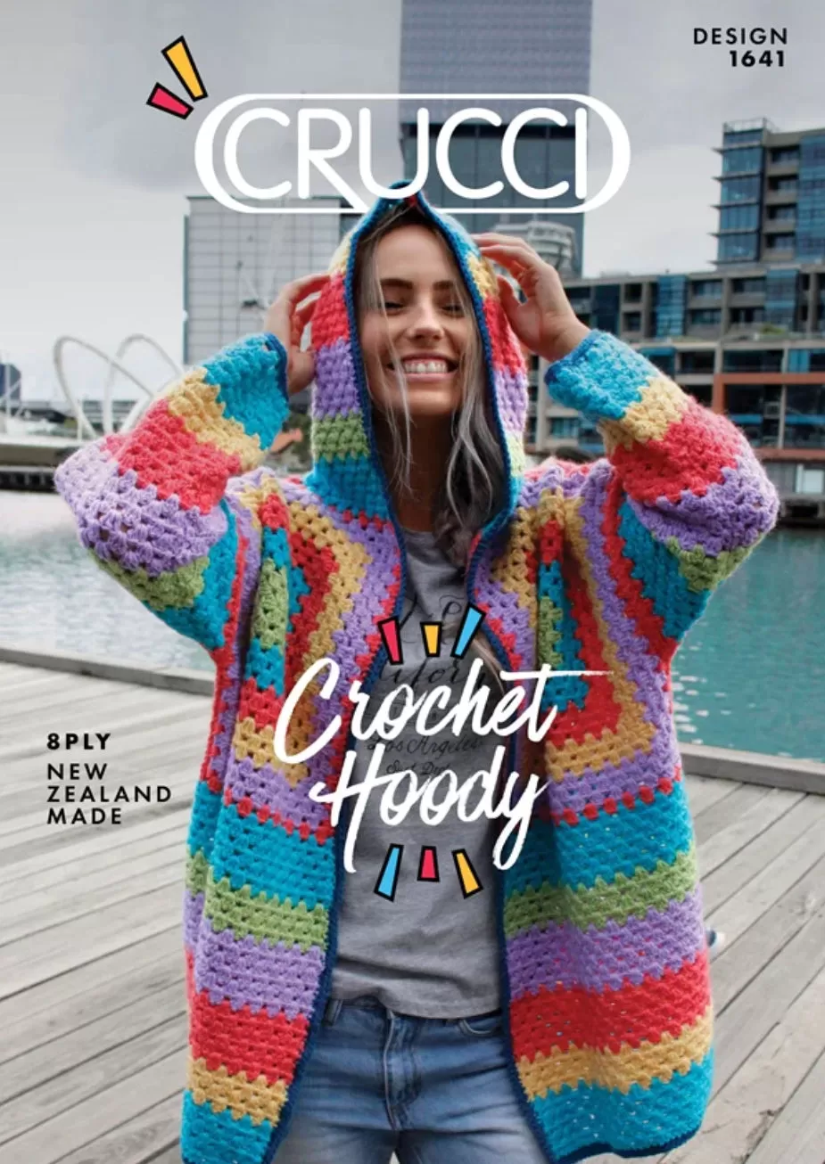 Crucci Crochet Hoody Knitting Pattern #1641