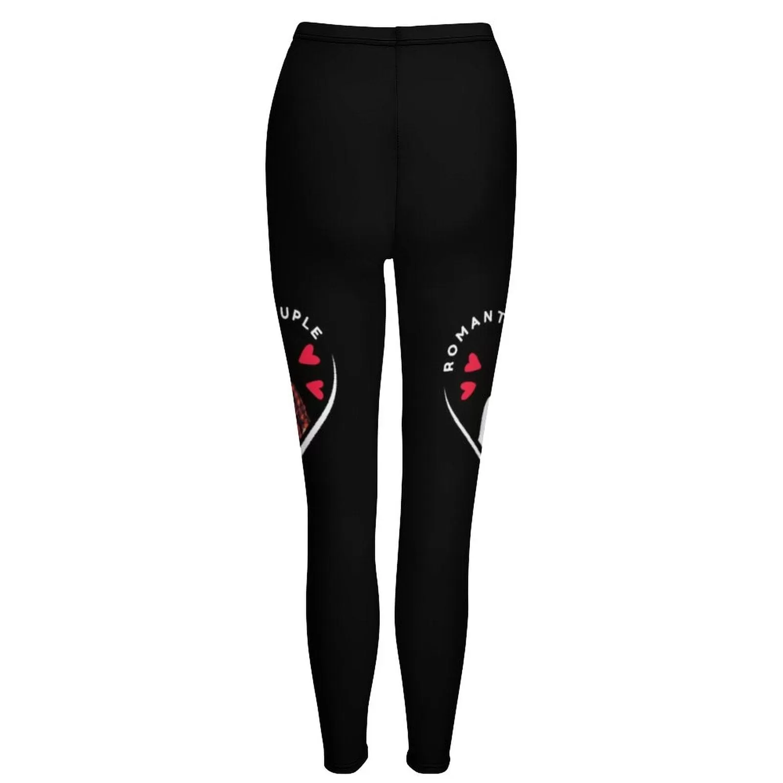 Custom Photo Couple Heart Leggings Design Your Own Leggings