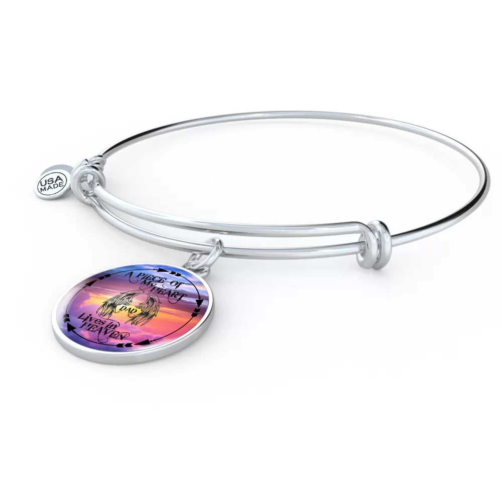 Dad In Heaven Bracelet