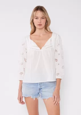 Delilah Embroidered Top