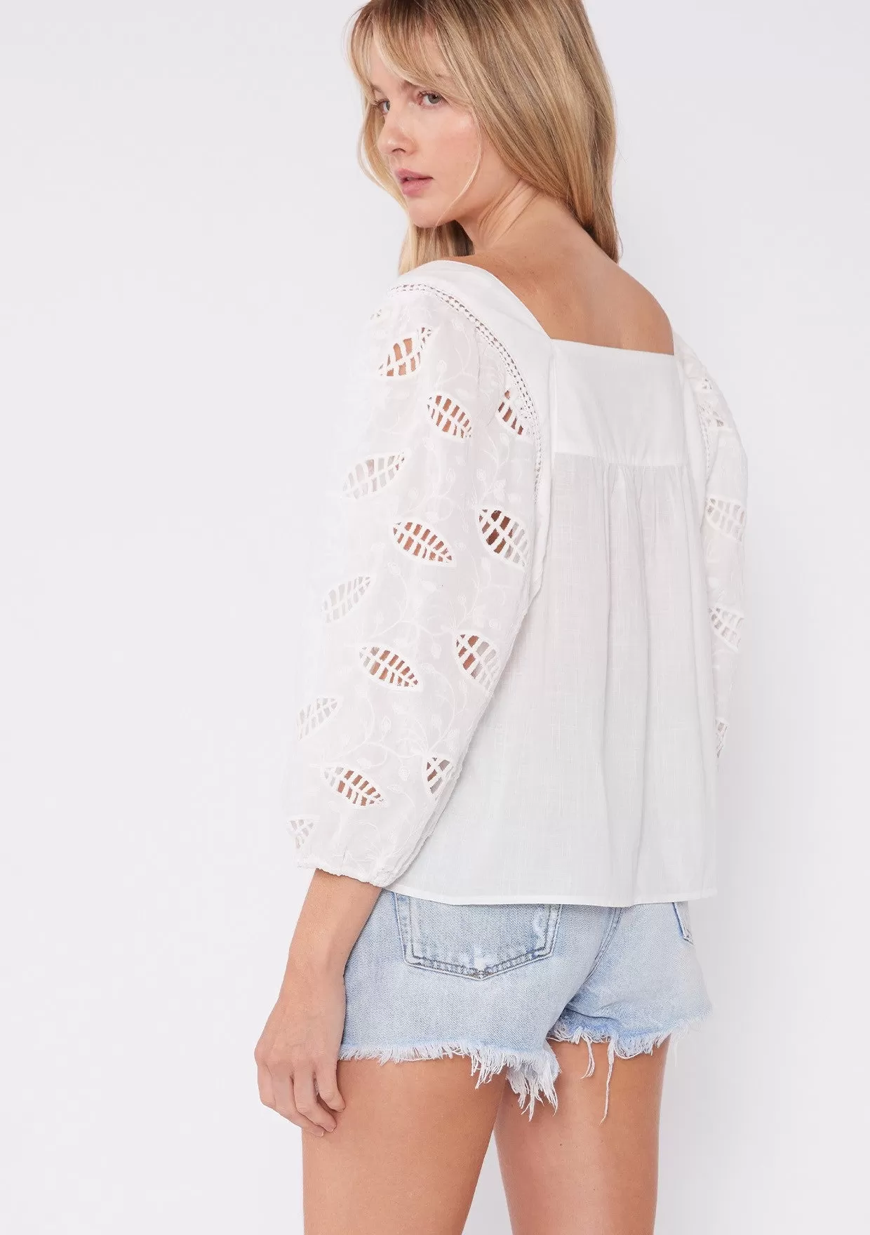 Delilah Embroidered Top