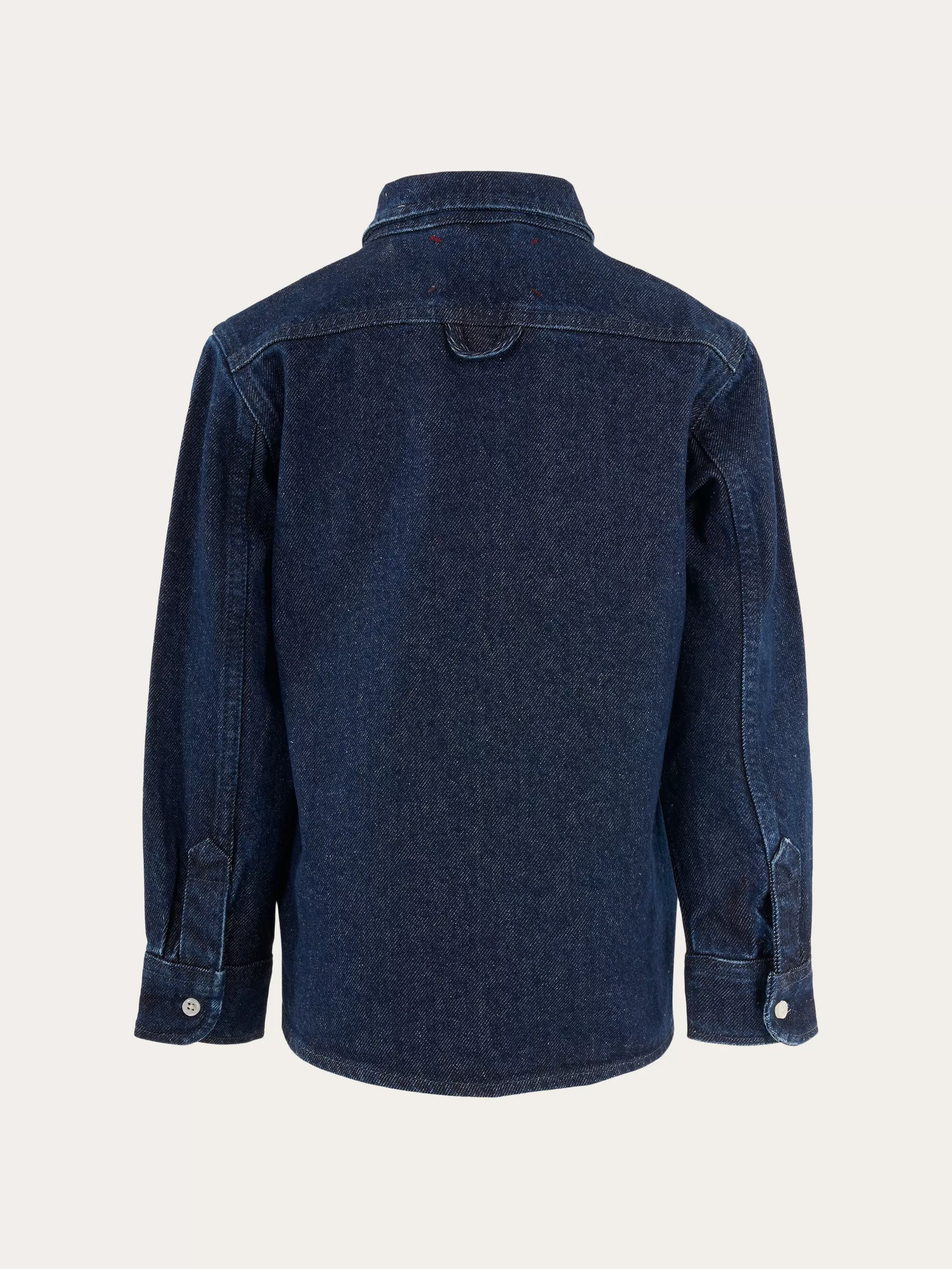 Denim overshirt REBORN™ - Classic indigo