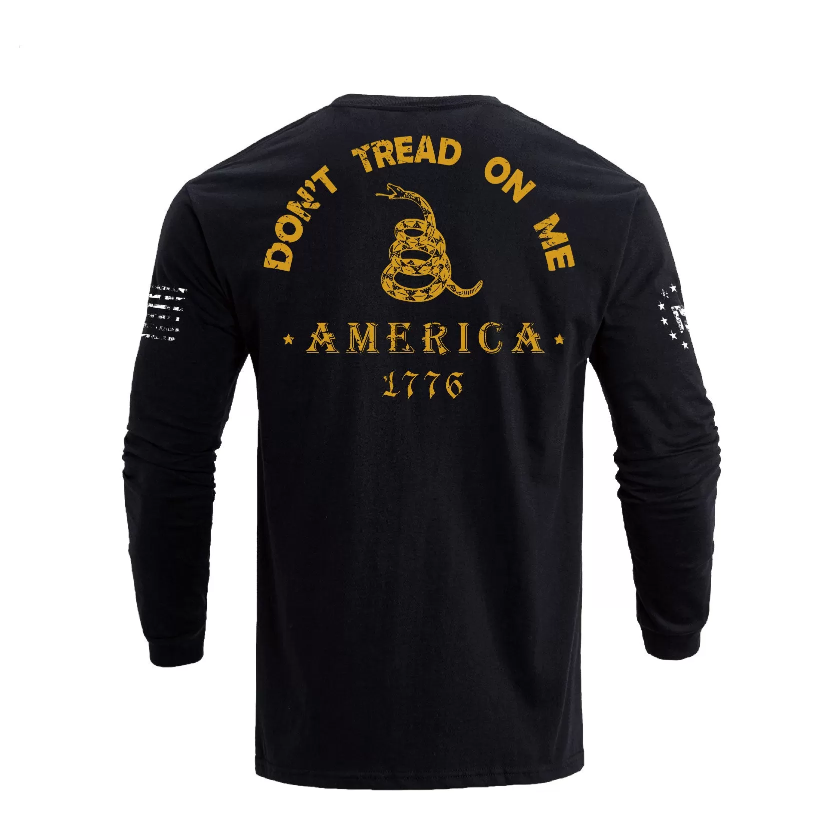 DON'T TREAD ON ME GRAPHIC LONG SLEEVE T-SHIRT