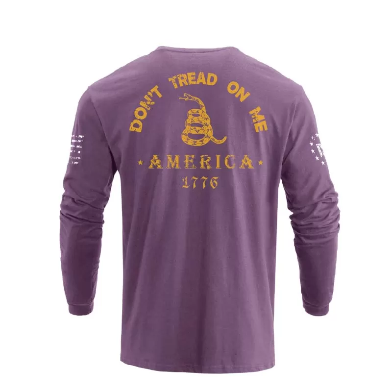 DON'T TREAD ON ME GRAPHIC LONG SLEEVE T-SHIRT