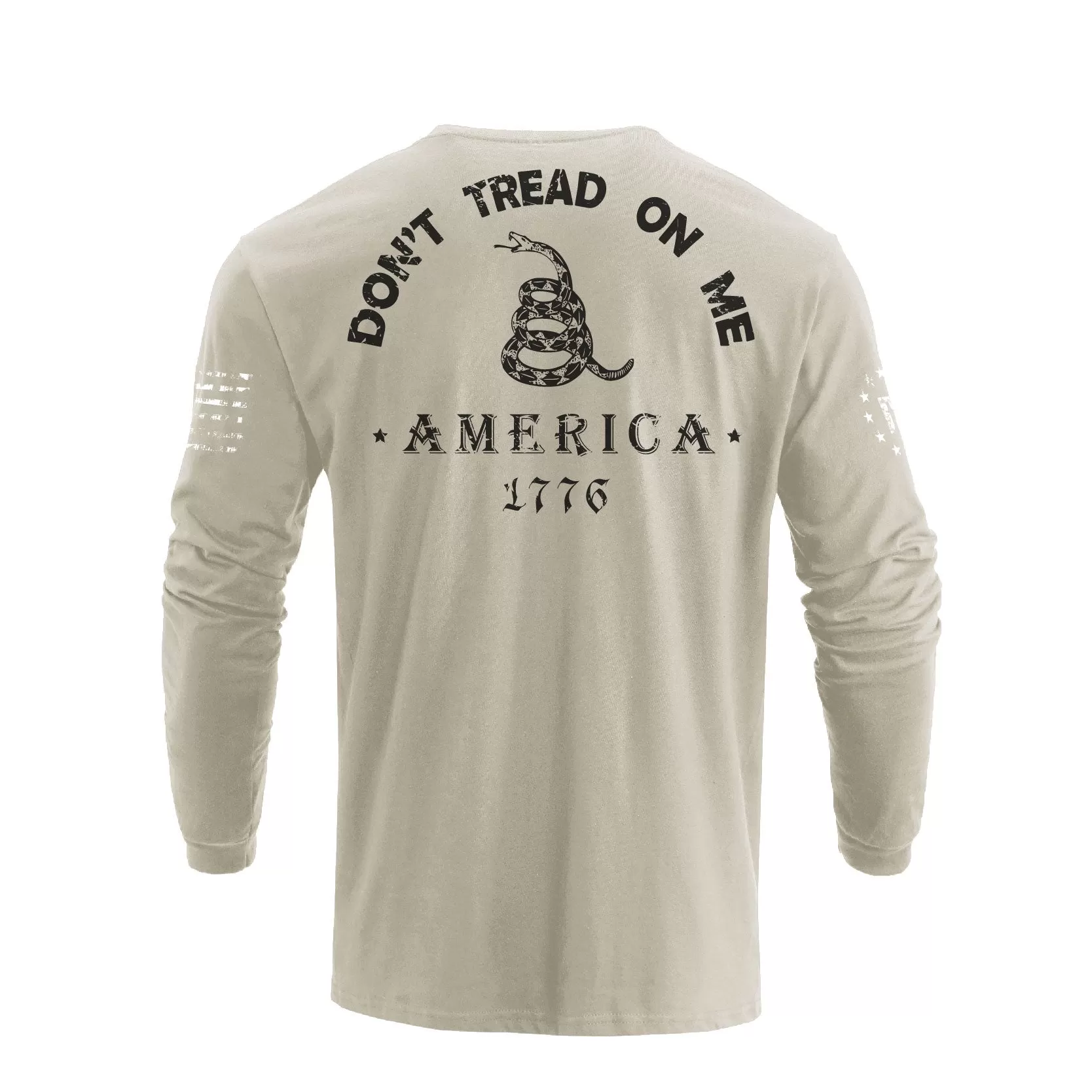 DON'T TREAD ON ME GRAPHIC LONG SLEEVE T-SHIRT