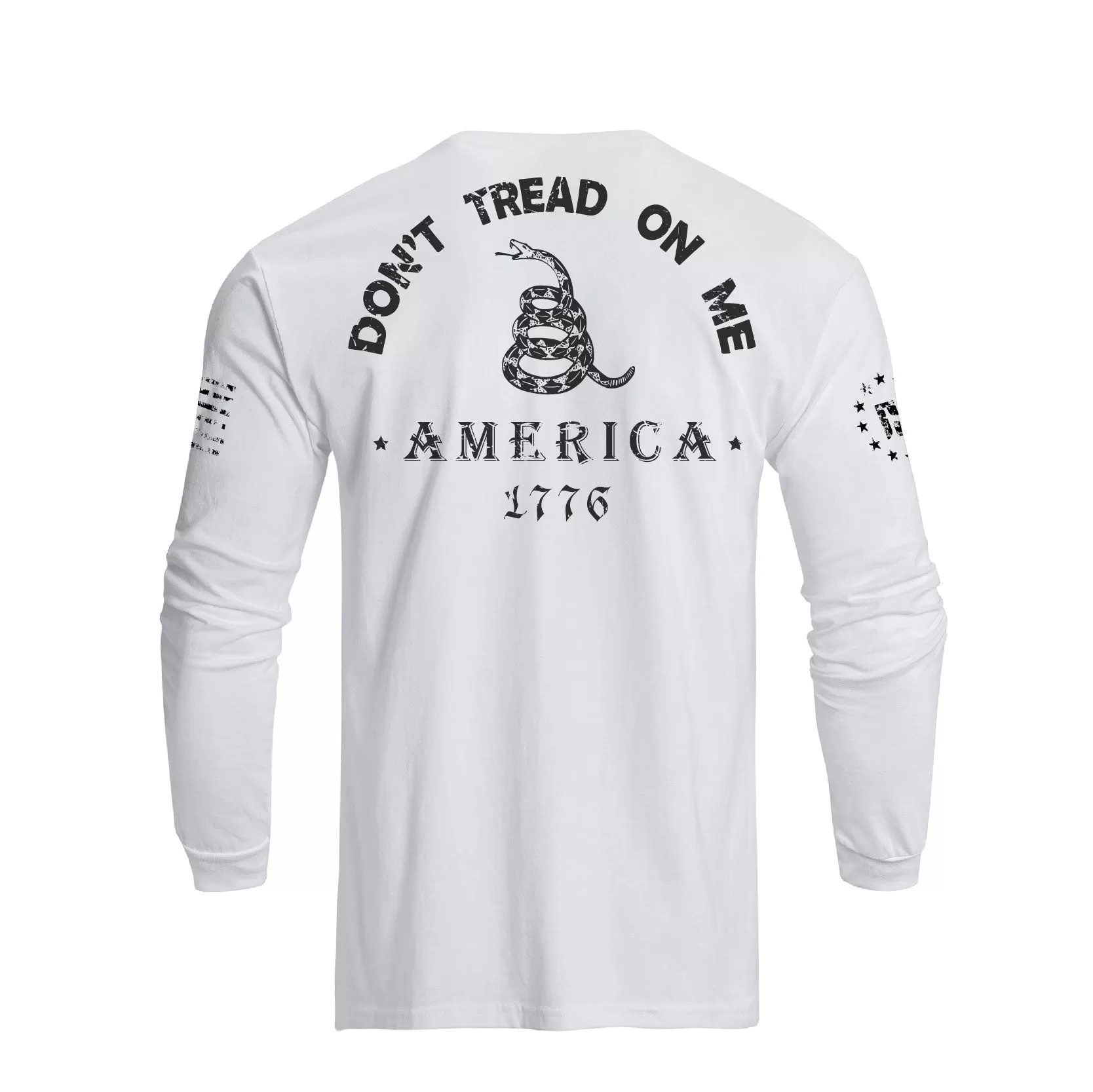 DON'T TREAD ON ME GRAPHIC LONG SLEEVE T-SHIRT