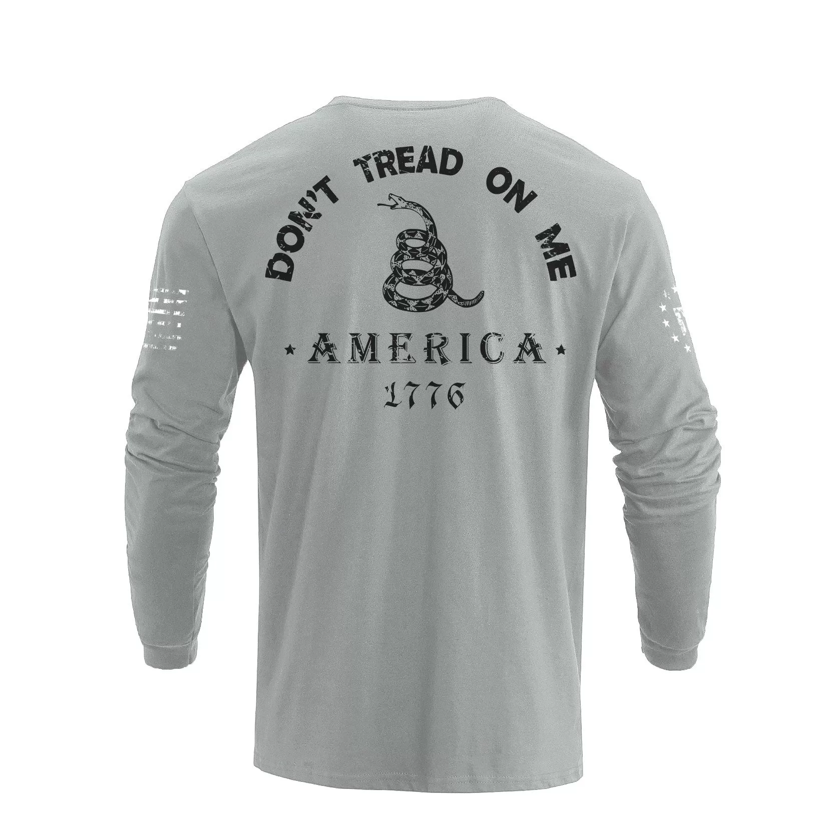 DON'T TREAD ON ME GRAPHIC LONG SLEEVE T-SHIRT