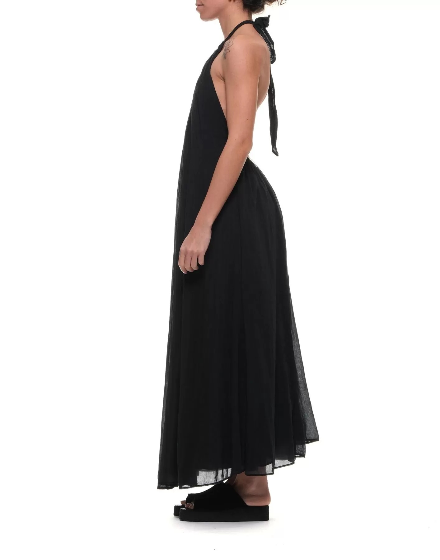 Dress for woman 12408 MY DRESS NERO FORTE_FORTE