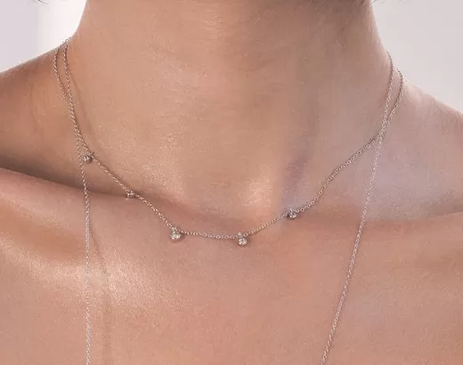 Drop Choker Necklace