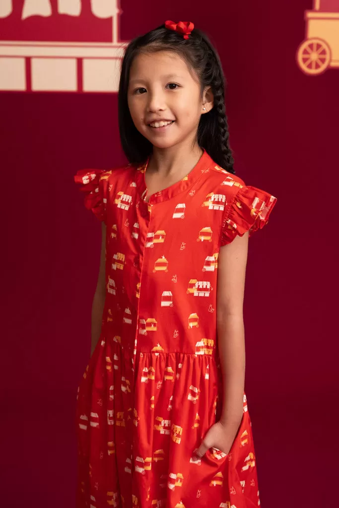 Ella Cheongsam - Red Night Market