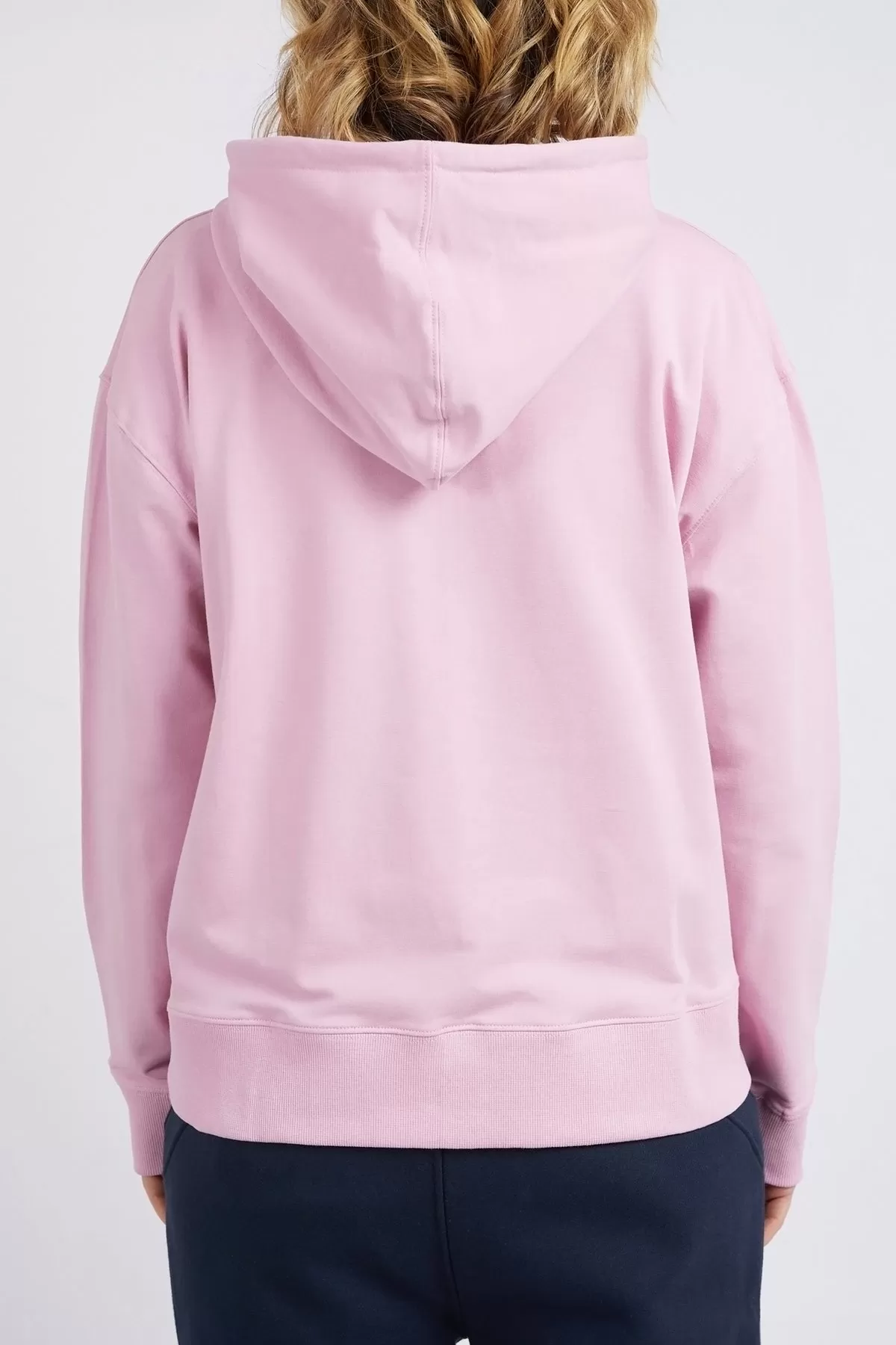 Elm Applique Hoody - Peony Pink