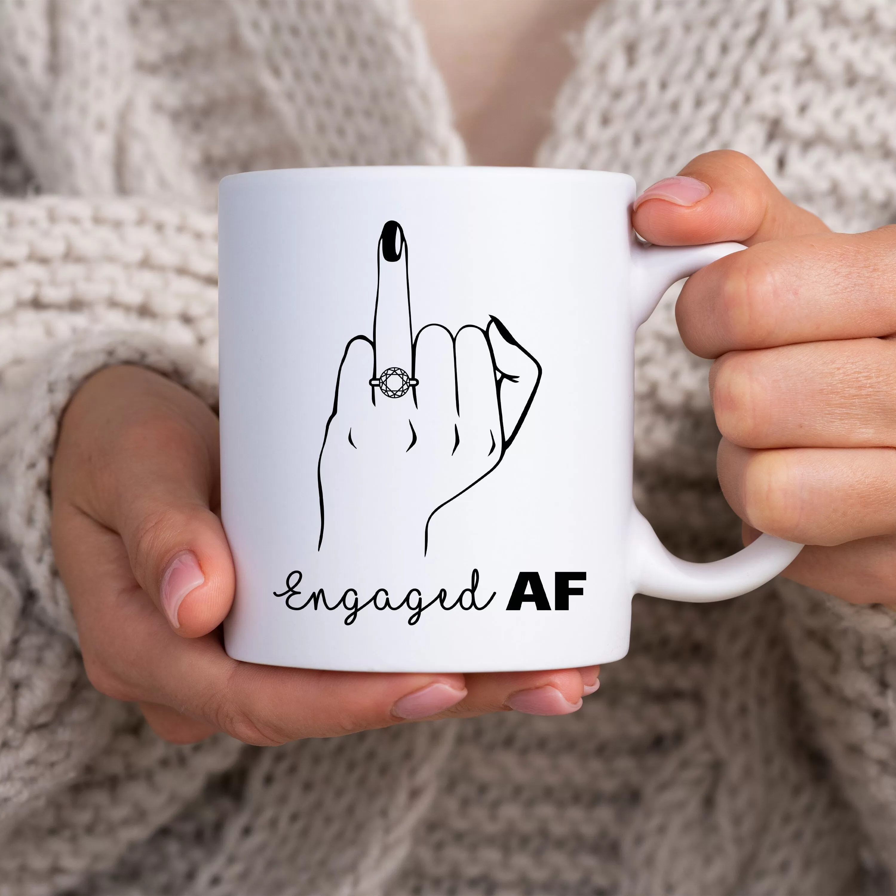 Engaged AF Mug