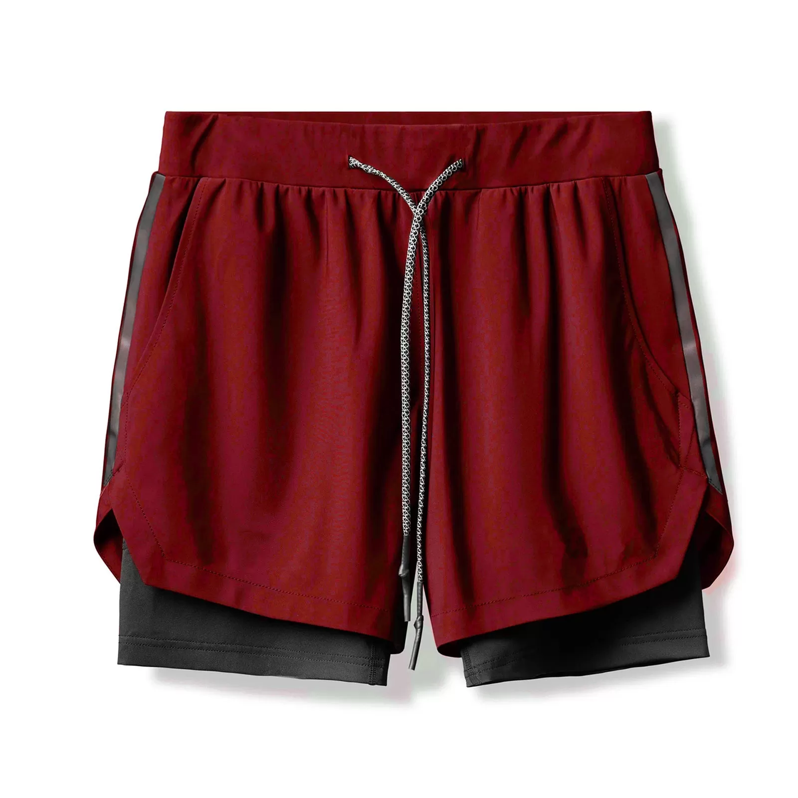 ESSENTIAL QUICKDRY POCKET 2 IN 1 7'' INSEAM RUNNING SHORTS