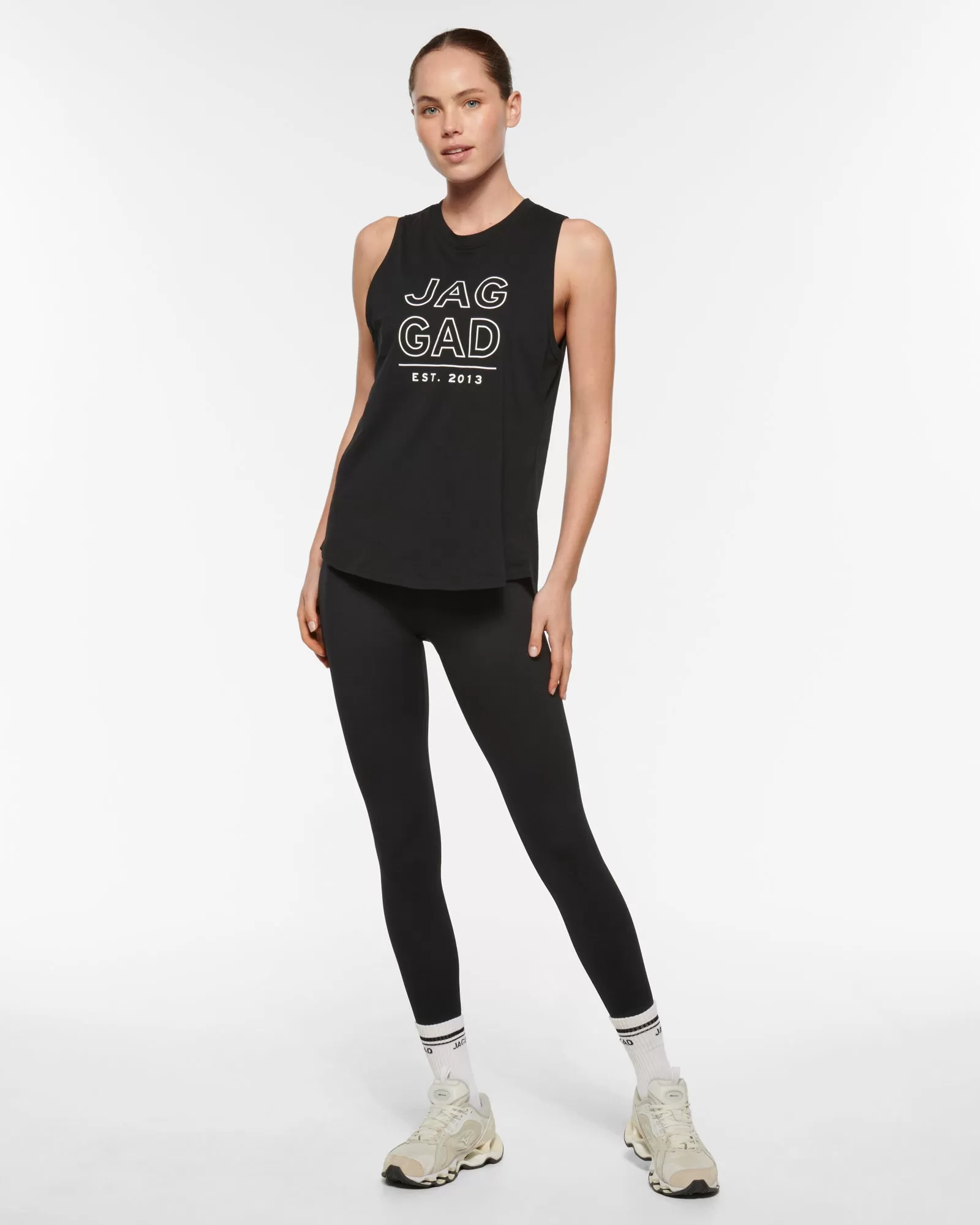 ESTABLISHED PIMA TANK BLACK