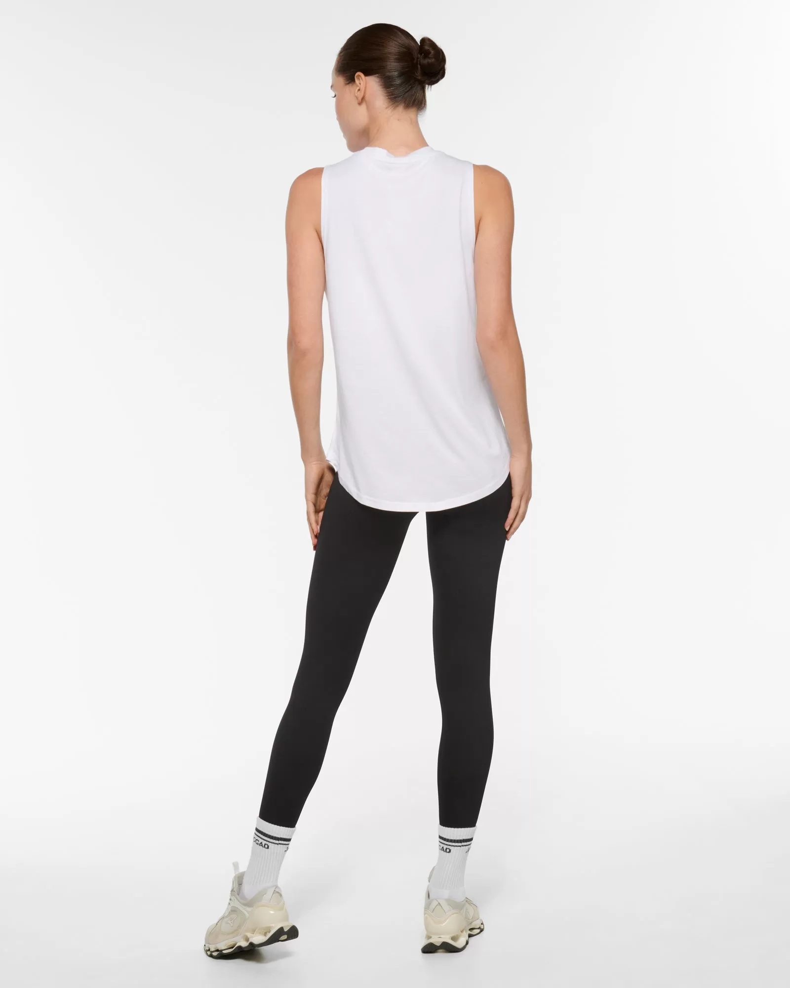 ESTABLISHED PIMA TANK WHITE