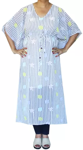 Evening Maxi Loungewear Printed Womens Caftan Beach Dress