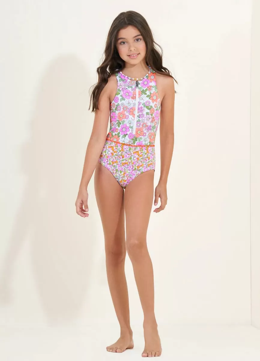 Flower Power Lily One Piece