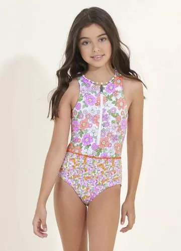 Flower Power Lily One Piece