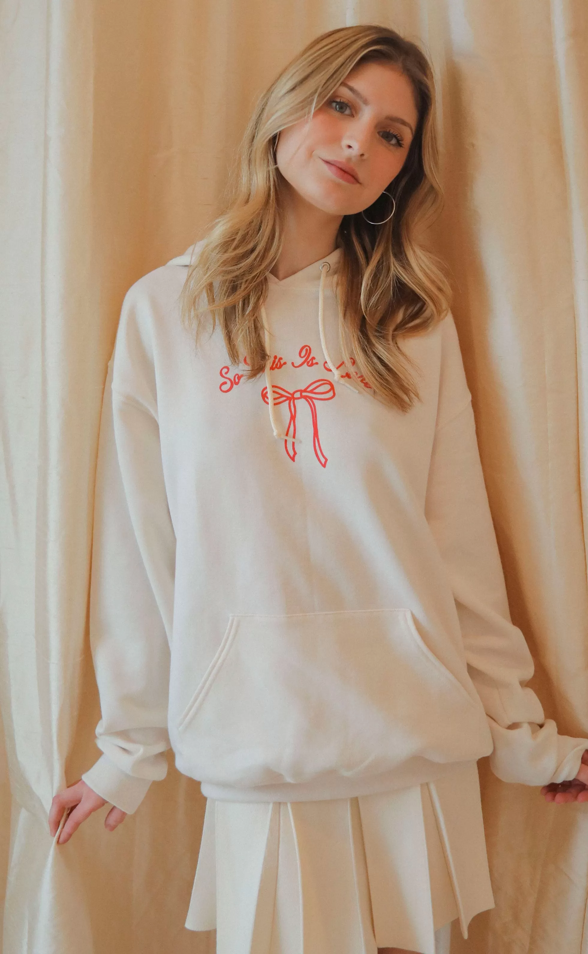 friday   saturday: so this is love hoodie