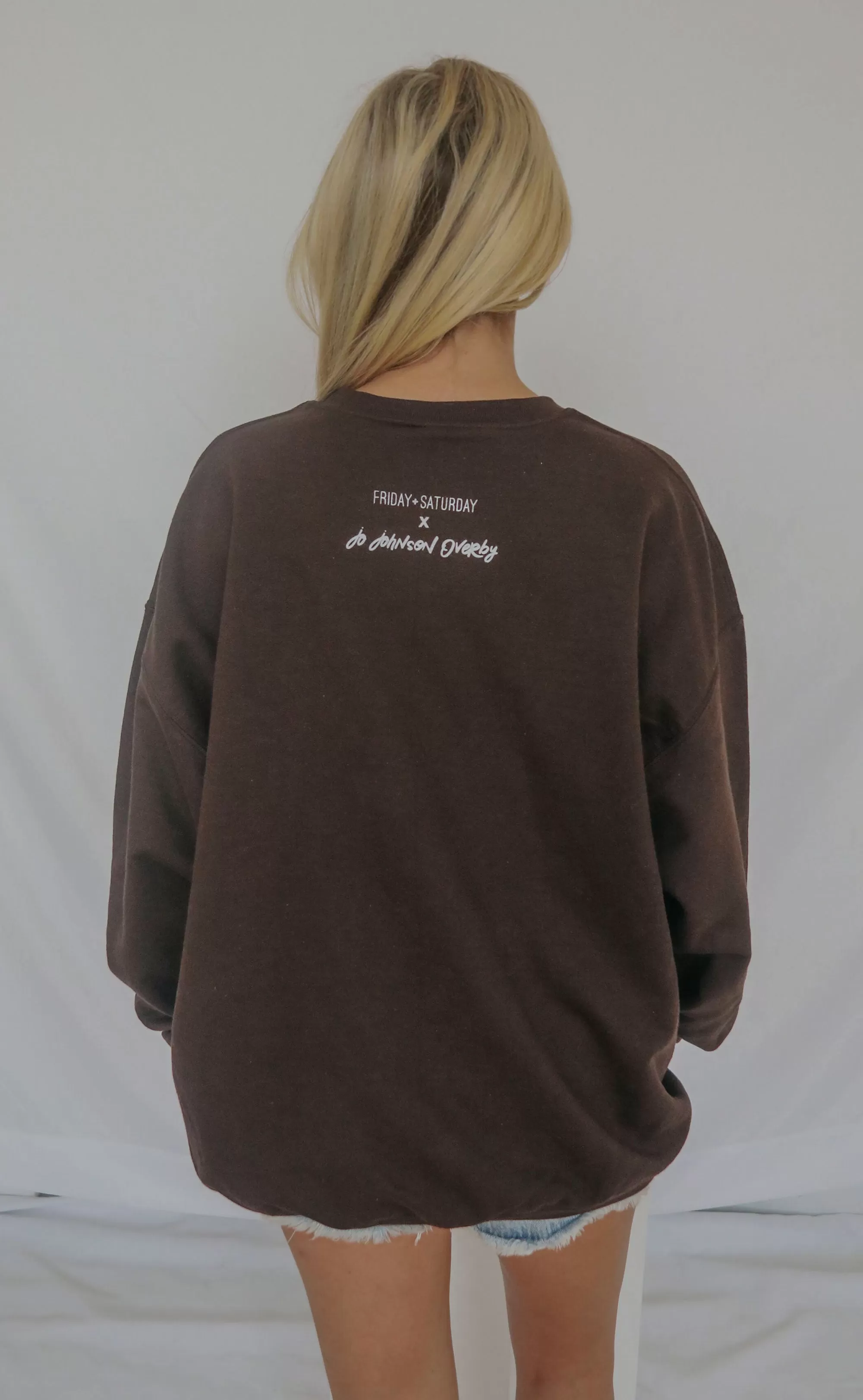 friday   saturday x jo johnson overby: the art of noticing sweatshirt