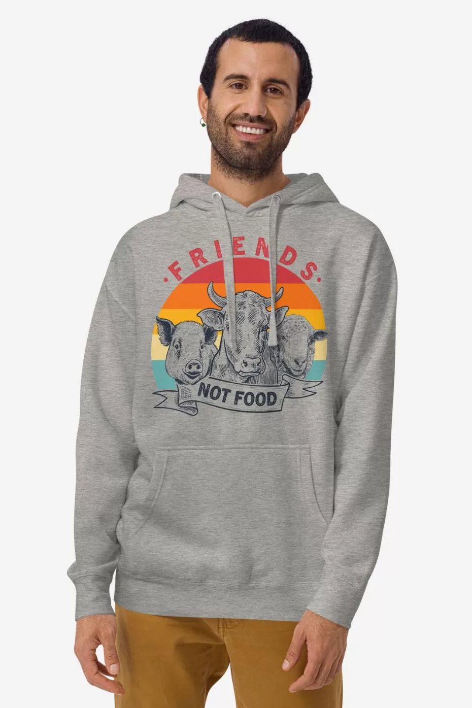 Friends Not Food - Unisex Premium Hoodie