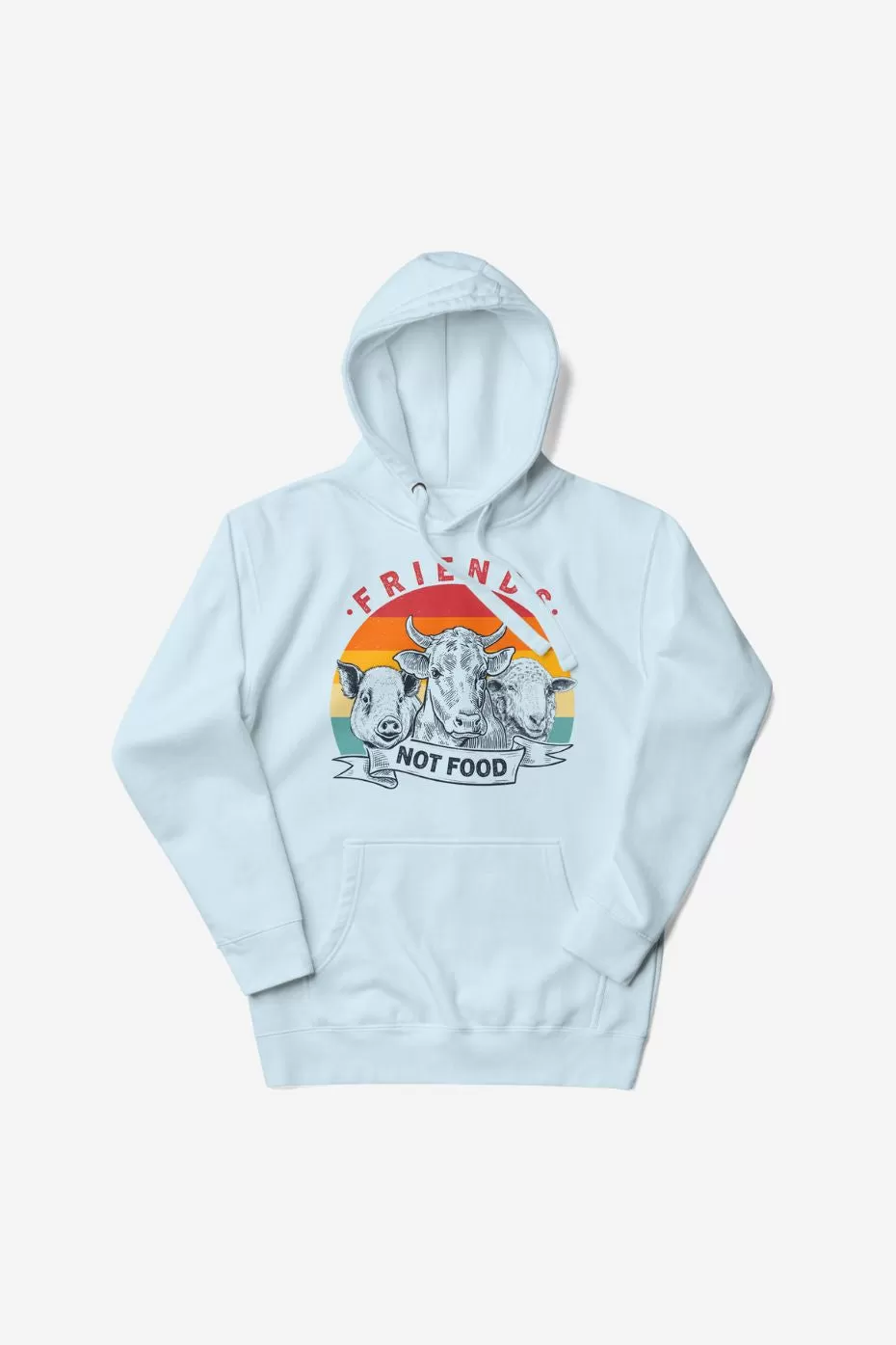 Friends Not Food - Unisex Premium Hoodie