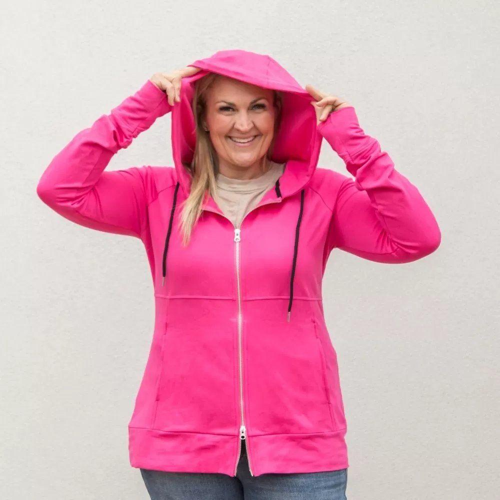 Fuchsia Full Zip