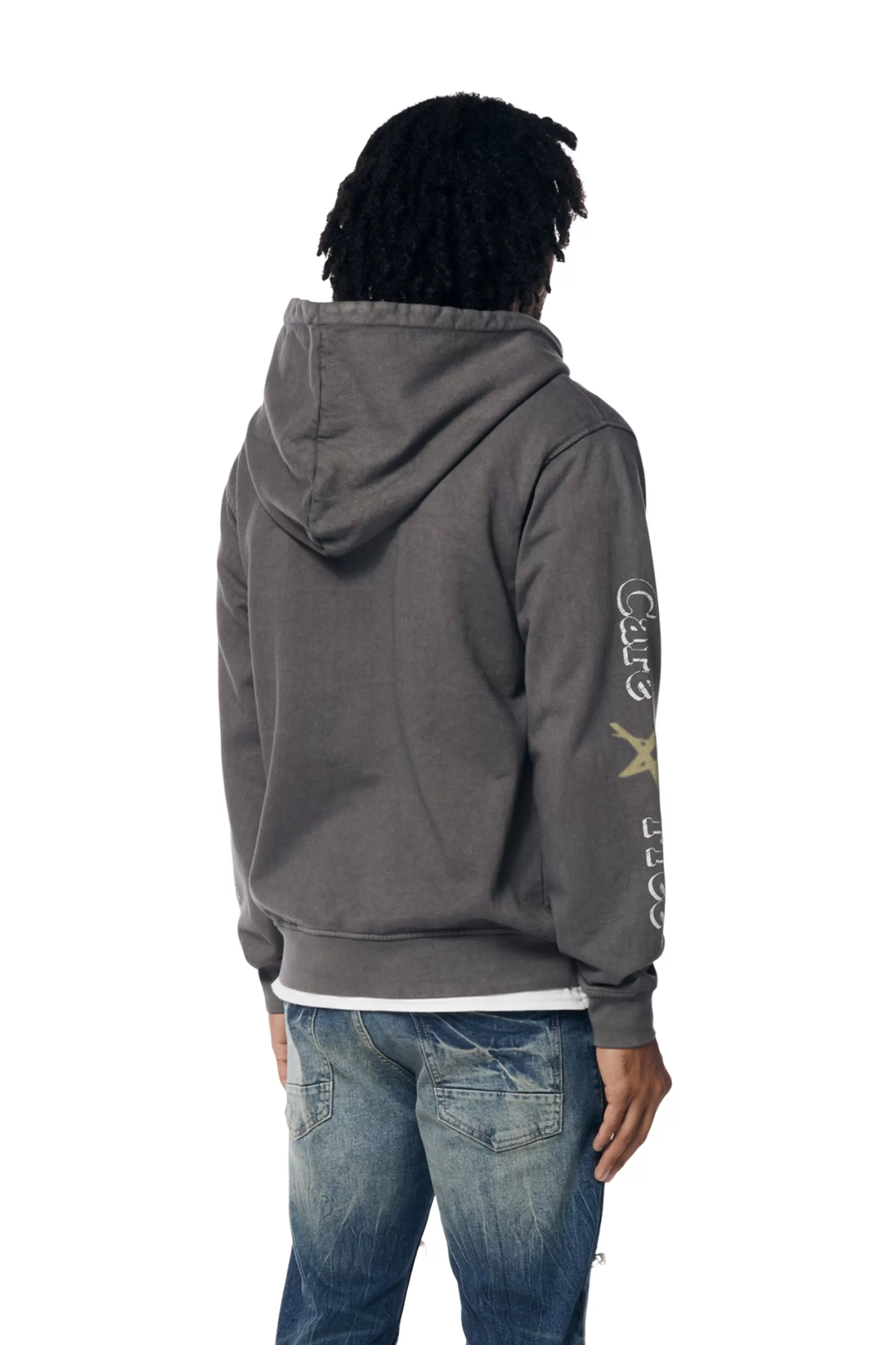 Fun French Terry Pullover Hoody - Graphite