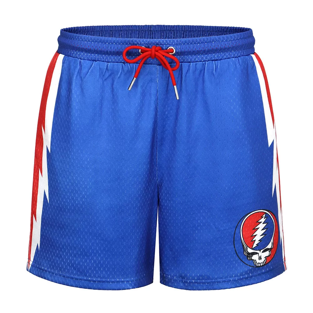 Grateful Dead | Mesh Shorts | Red White & Blue Steal Your Face