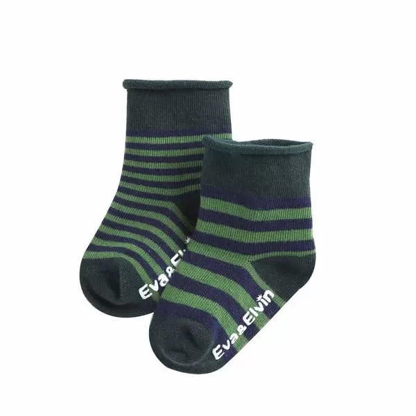 Green Ankle Socks