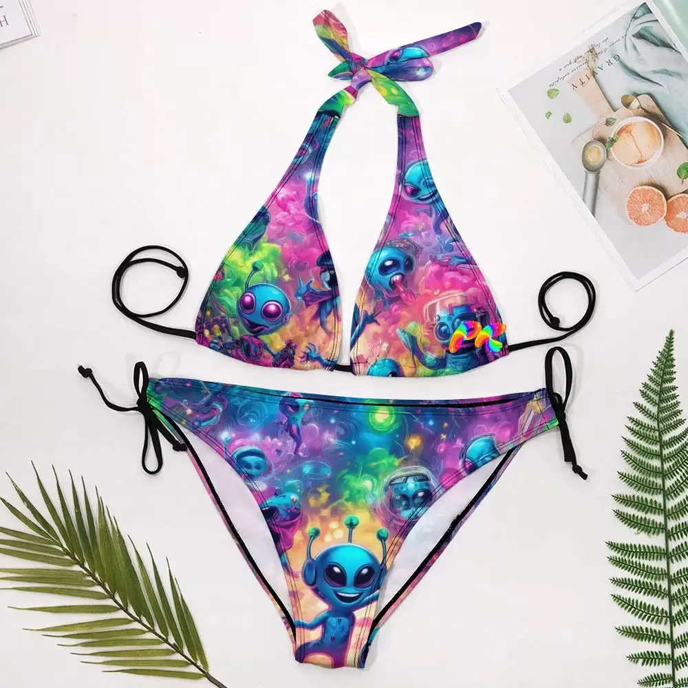 Groove Fest Plus Size Rave Bikini