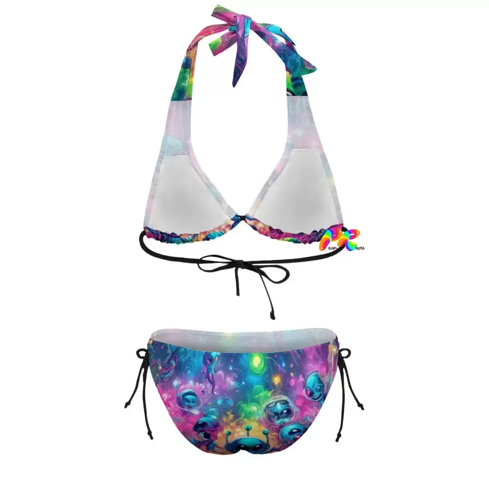 Groove Fest Plus Size Rave Bikini