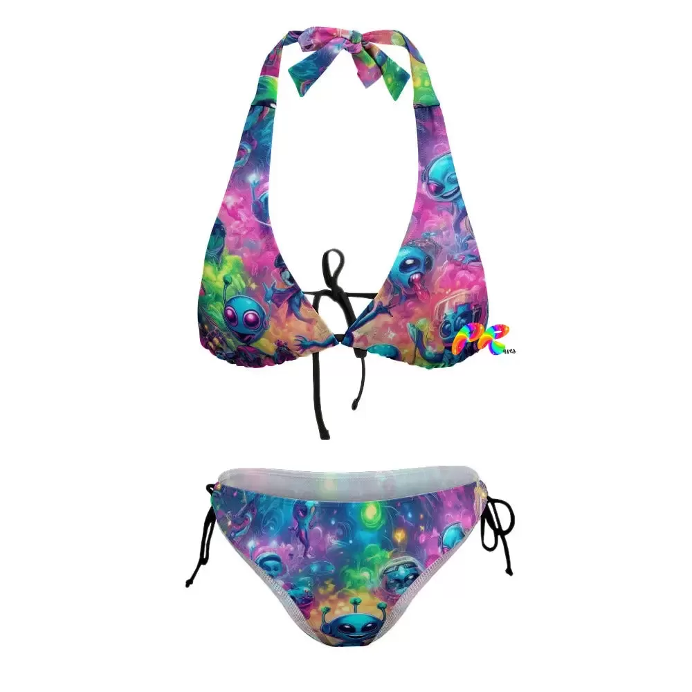 Groove Fest Plus Size Rave Bikini