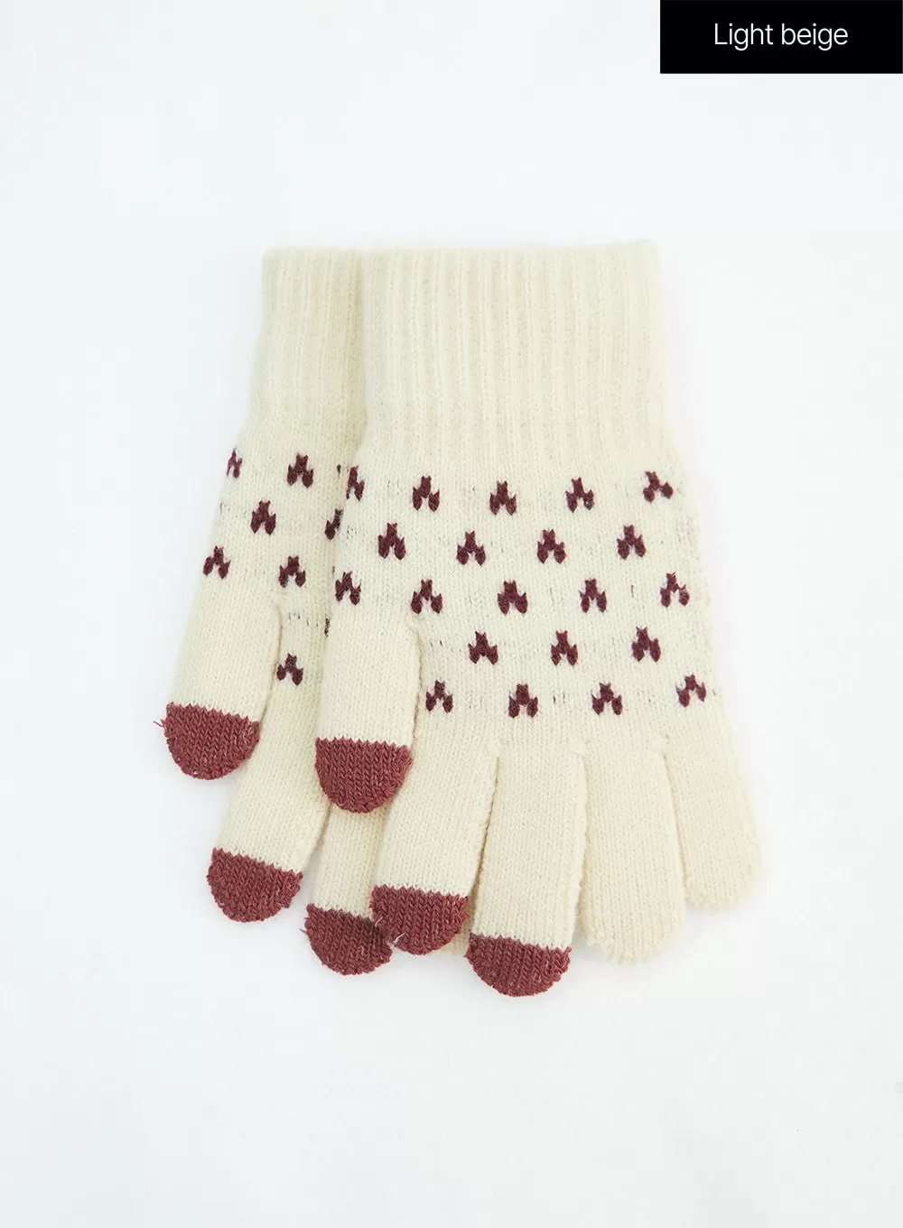 Heart Knit Gloves IN317