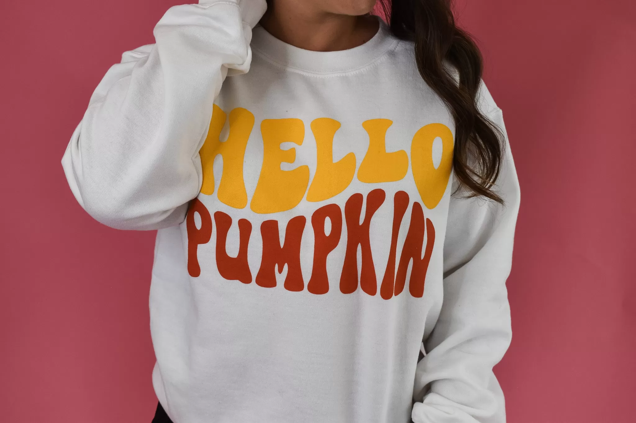 Hello Pumpkin Pullover