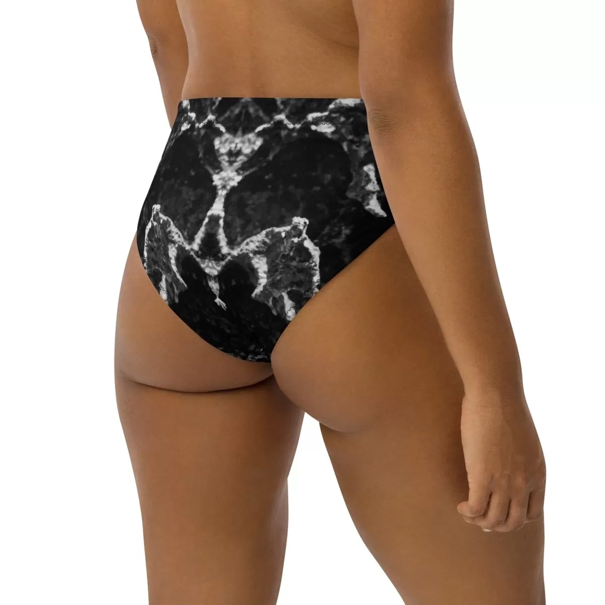 High-waisted Bikini Bottom - Beach Camo XT